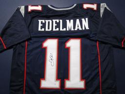 Julian Edelman of the New Orleans Saints signed autographed football jersey PAAS COA 052