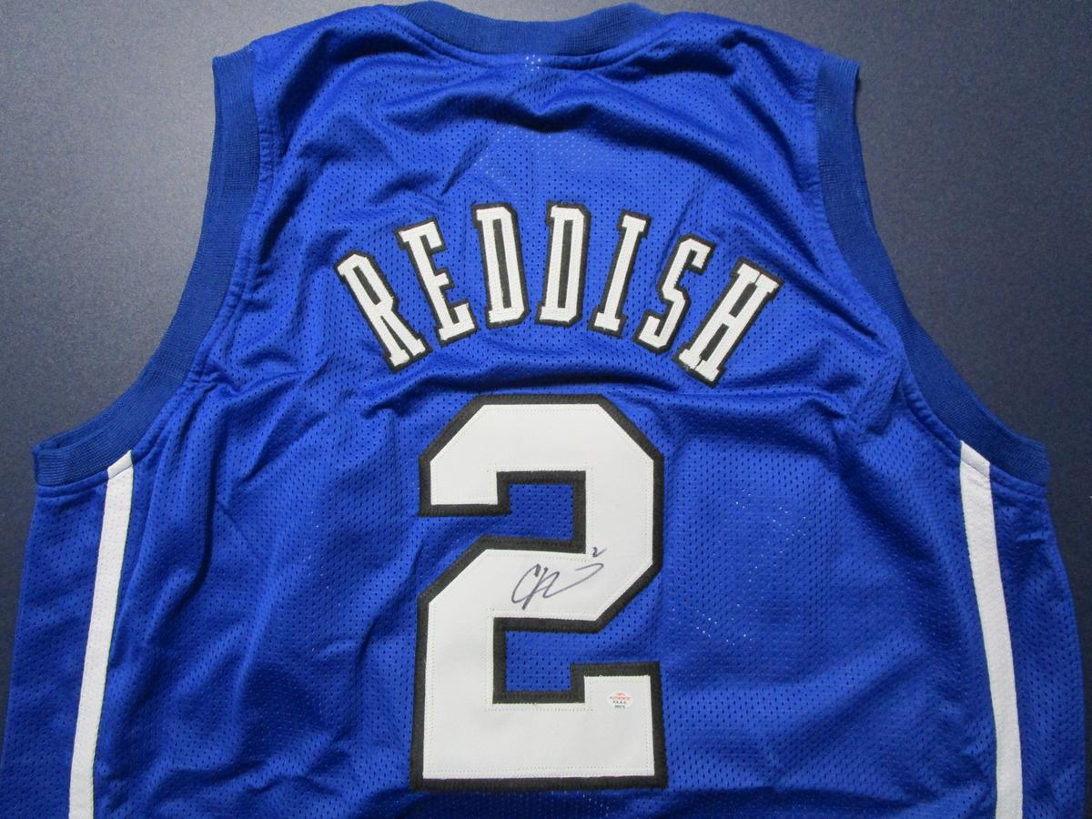 Cam Reddish of the Duke Blue Devils signed autographed basketball jersey PAAS COA 670