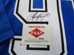 Steven Stamkos of the Tampa Bay Lighning signed autographed hockey jersey PAAS COA 382