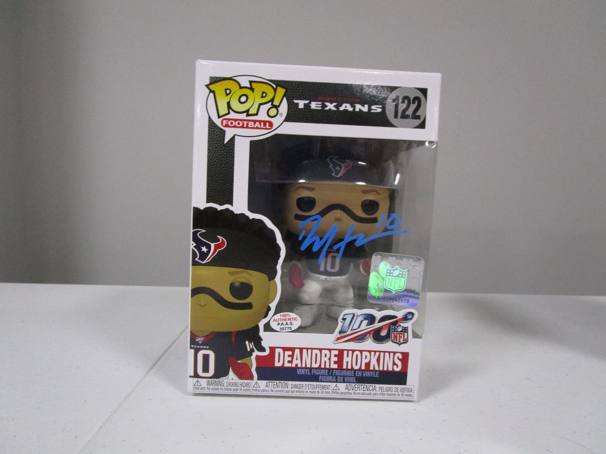 DeAndre Hopkins of the Houston Texans signed autographed Funko Pop Figure PAAS COA 770