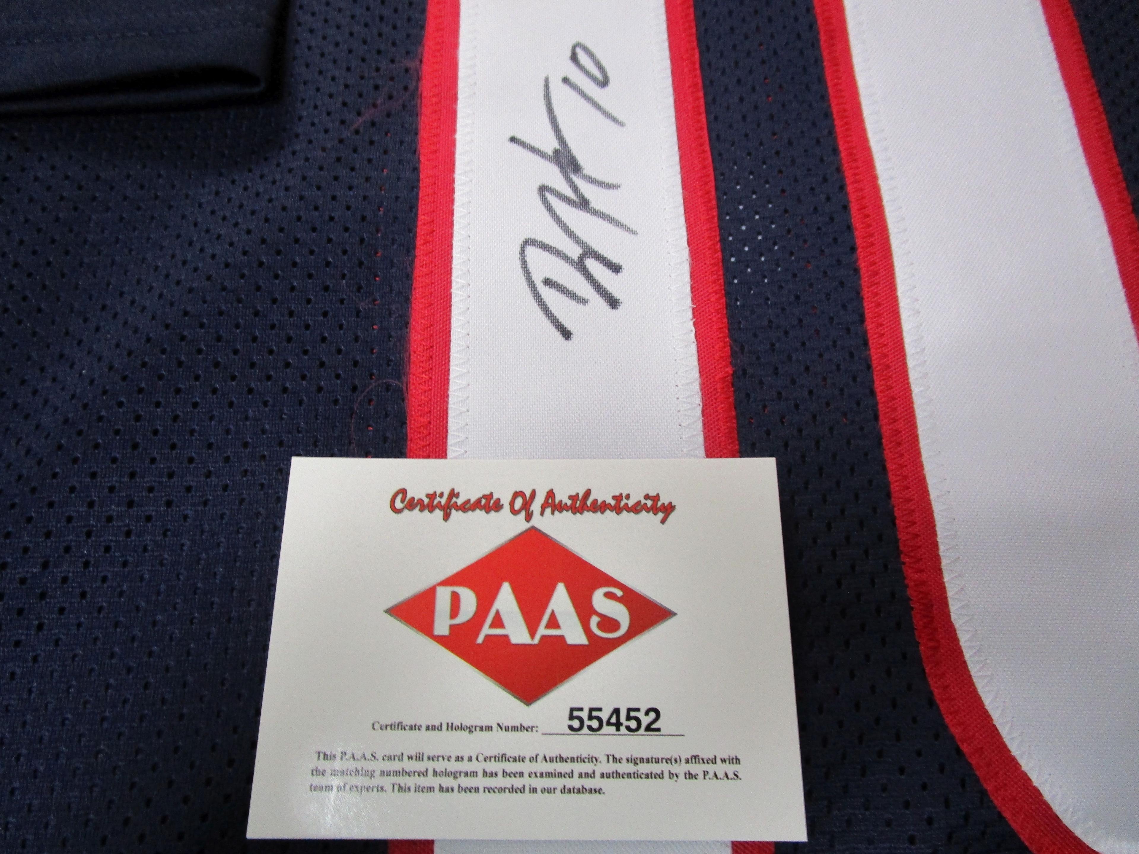 DeAndre Hopkins of the Houston Texans signed autographed football jersey PAAS COA 452