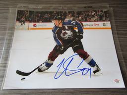 Nathan Mackinnon of the Colorado Avalanche signed autographed 8x10 photo PAAS COA 623