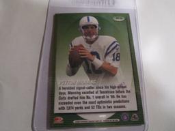 Peyton Manning of the Indianapolis Colts signed autographed sportscard 2000 Donruss Pen Pals Card