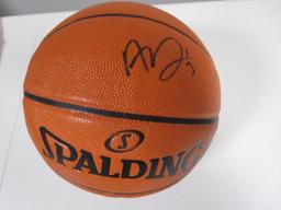 Anthony Davis of the LA Lakers signed autographed basketball PAAS COA 668