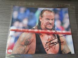 Undertaker of the WWE signed autographed 8x10 photo PAAS COA 399