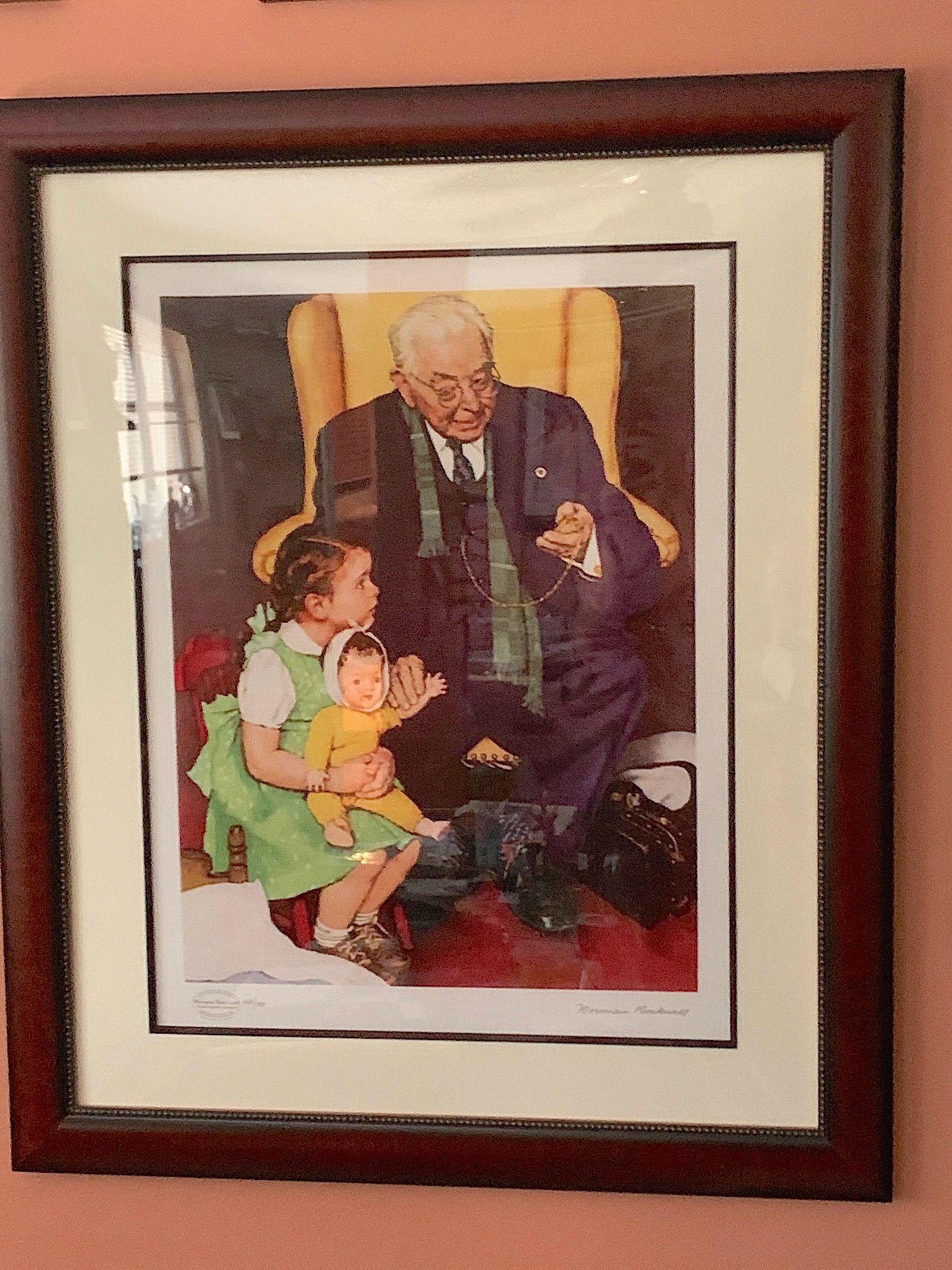 Norman Rockwell - Limited Edition Lithrograph - no. 428 of 750