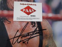 Undertaker of the WWE signed autographed 11x14 photo PAAS COA 483