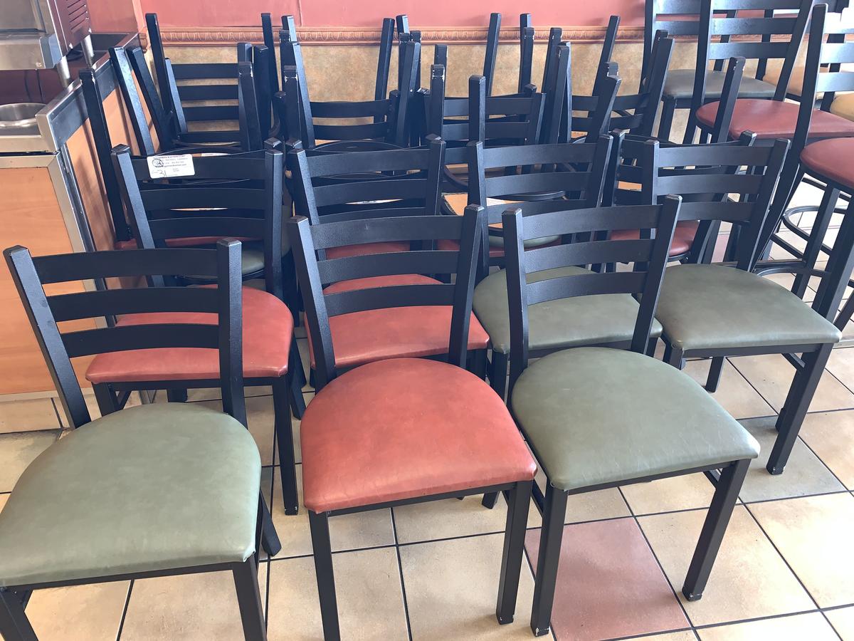 Lot of (24) Metal Chairs