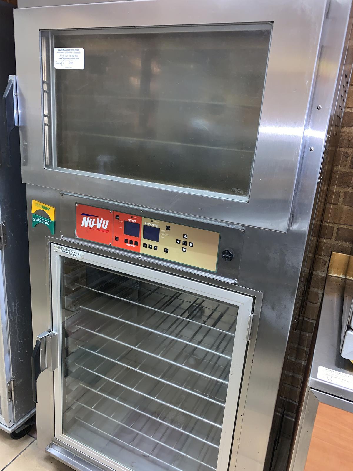 NUVU COMBINATION PROFFER/ OVEN MODEL SUB-123