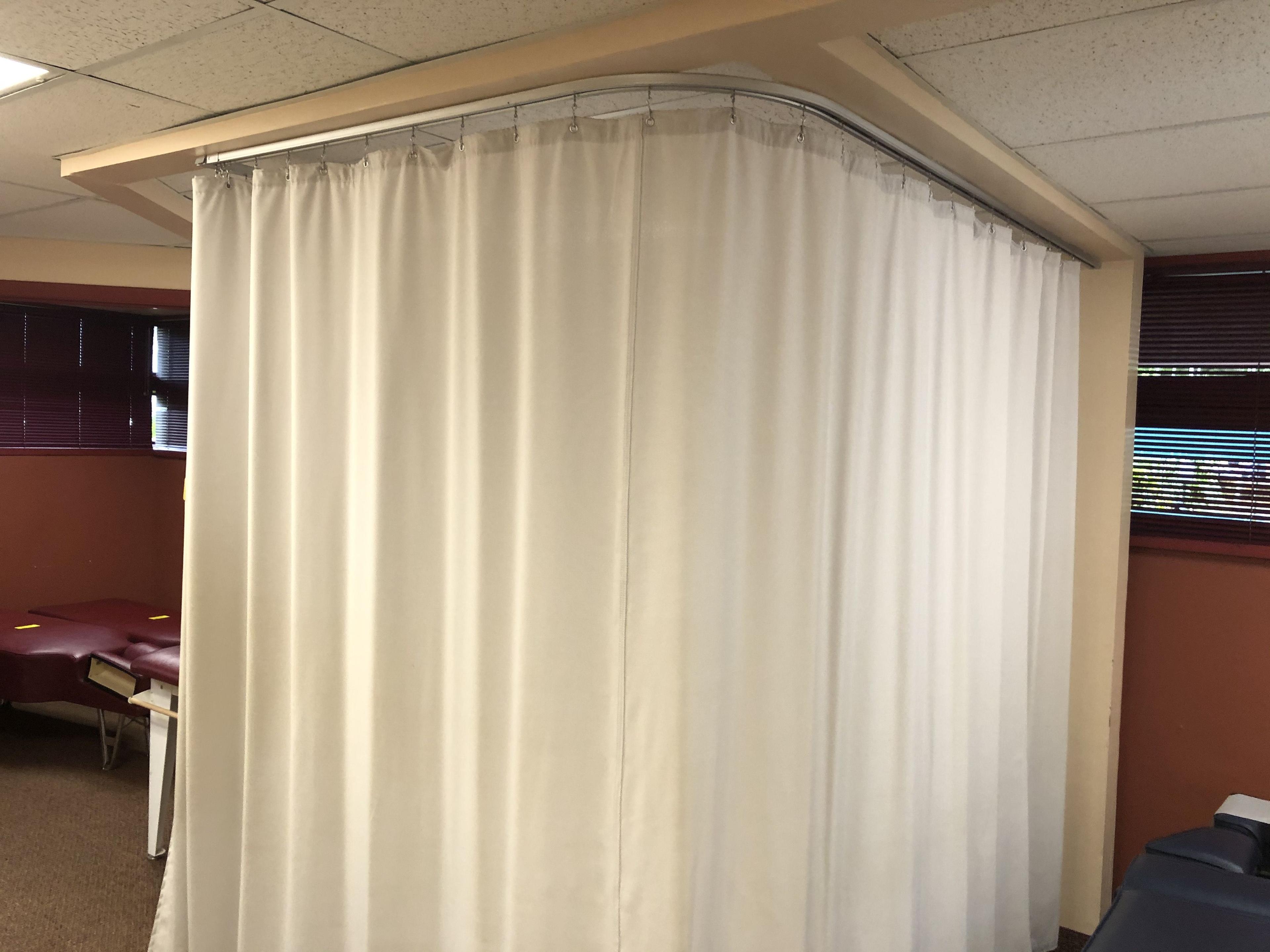 Four Room Private Curtain Systems