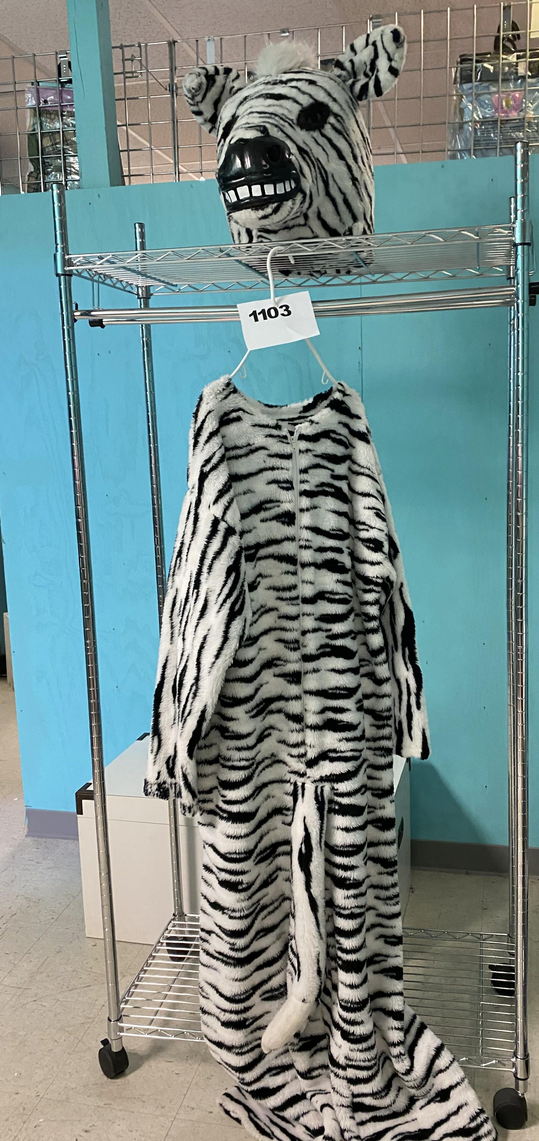 Zebra Mascot Costume