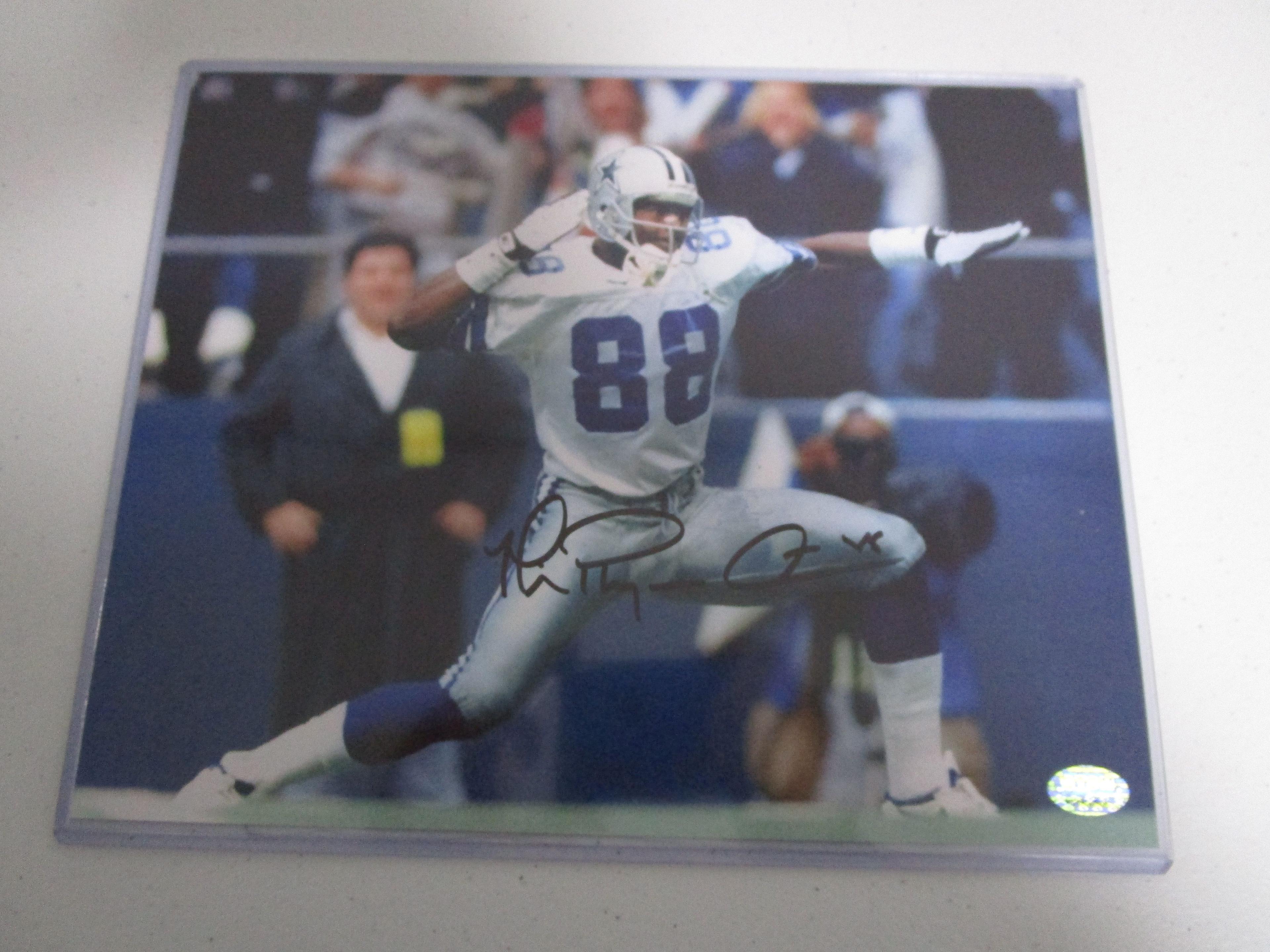 Michael Irvin of the Dallas Cowboys signed autographed 8x10 photo GTSM Player Hologram COA