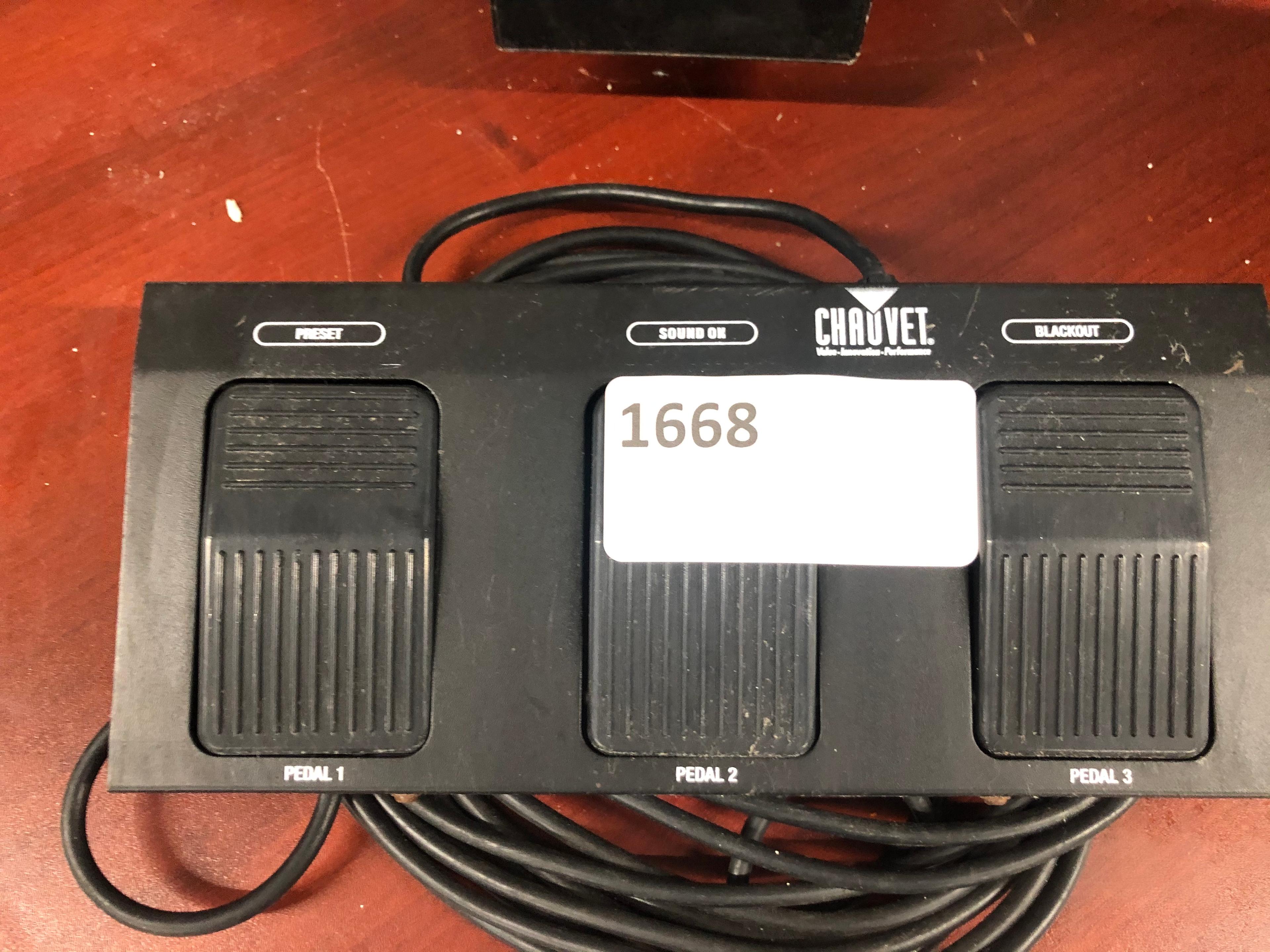 Chauvet Foot Pedal Control