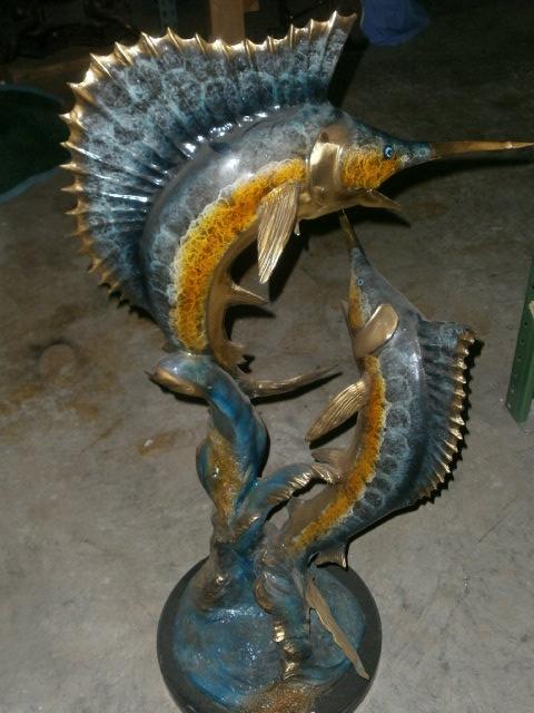 Poly ChromeBronze "Sail Fish"