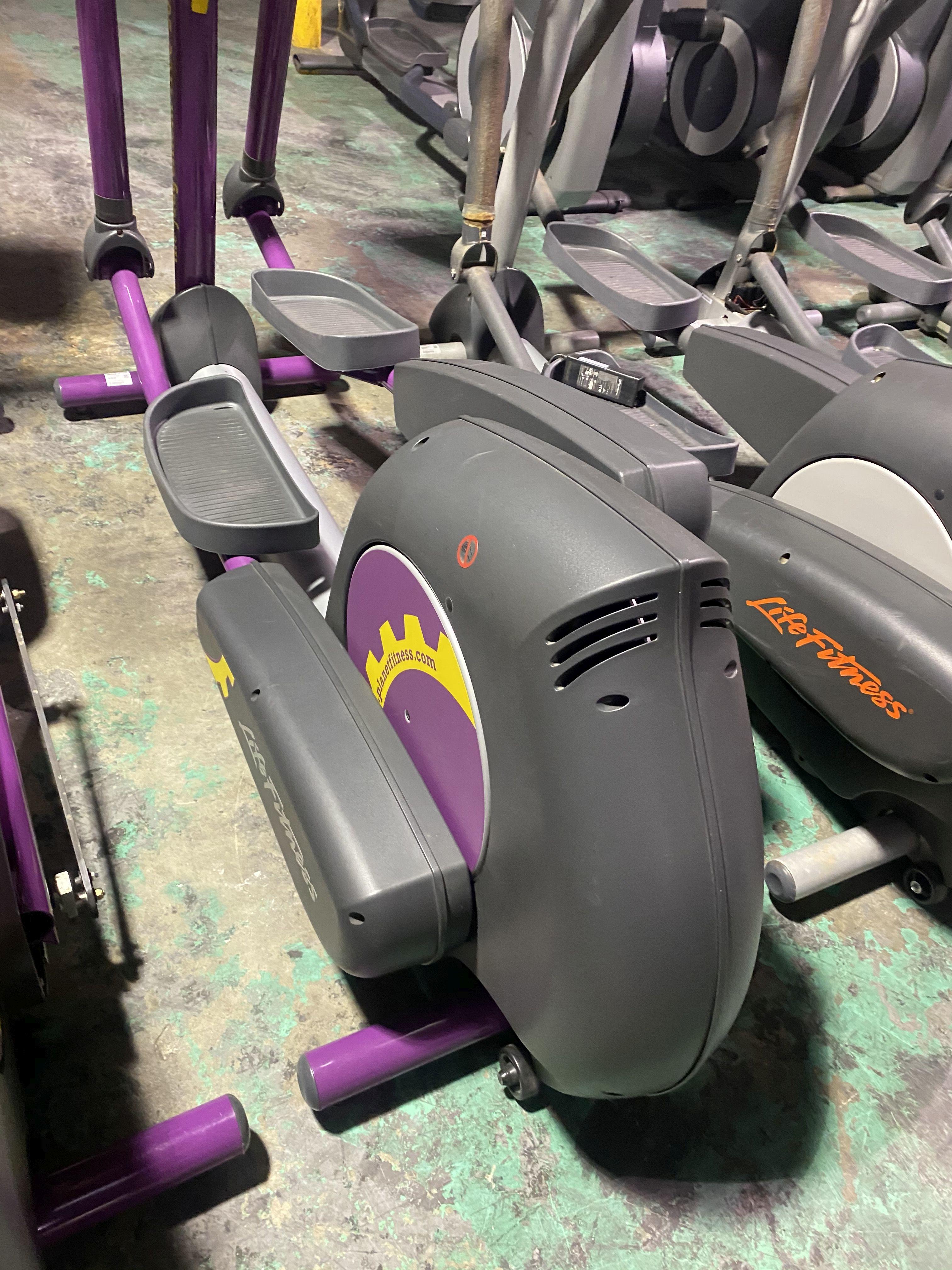 Life Fitness CLSX Integrity Elliptical Purple