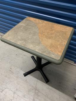 24" x 20" Two Top Tables with base