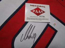 Nicklas Lidstrom of the Detroit Redwings signed autographed hockey jersey PAAS COA 719