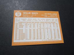 Willie Mays San Francisco Giants signed autographed Topps Certified Baseball Card