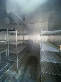 (3) Metro Storage Racks in Cooler