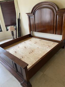 King Wood Bed