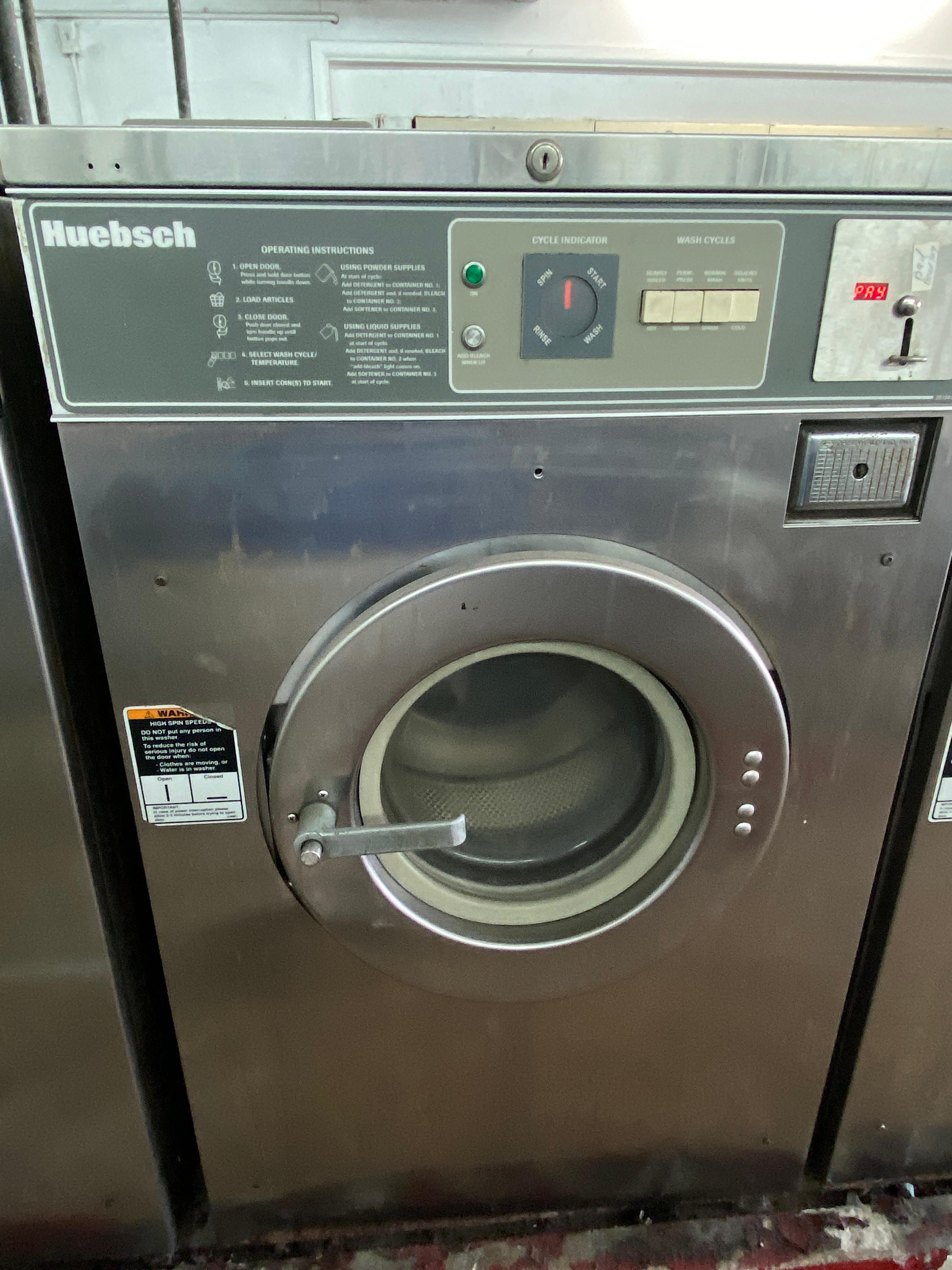 Huebsch HC18MV2 Coin-Op   Washing Machine