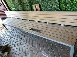 Large Outdoor  Bench