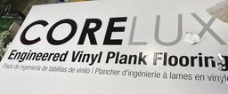 728 Square Feet of Corelux Engineered Vinyl Plank Flooring