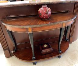 56" Wood Console Table