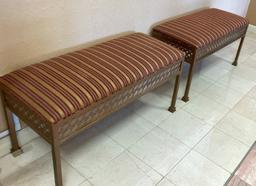 Wrought Iron Bench