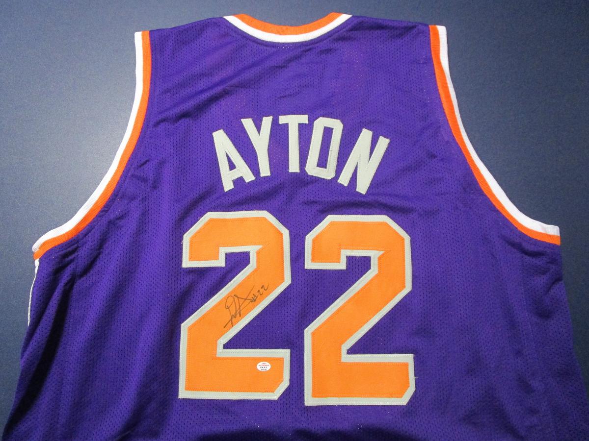 DeAndre Ayton of the Phoenix Suns signed autographed basketball jersey PAAS COA 540