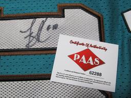 Mike Bibby of the Vancouver Grizzlies signed autographed basketball jersey PAAS COA 288