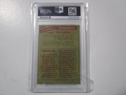 Tommy Lasorda LA Dodgers 1985 Topps Baseball #601 PSA Graded NM 7