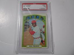 Hal McRae Cincinnati Reds 1972 Topps #291 PSA Graded NM 7