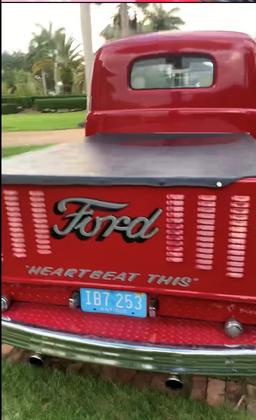 1948 Ford Pick-Up F1 Red with Re-Built Engine 7200 Miles