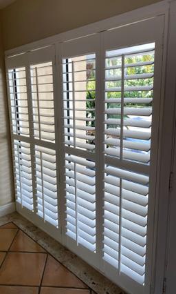 78" x 78" Classic Faux Wood Shutter System