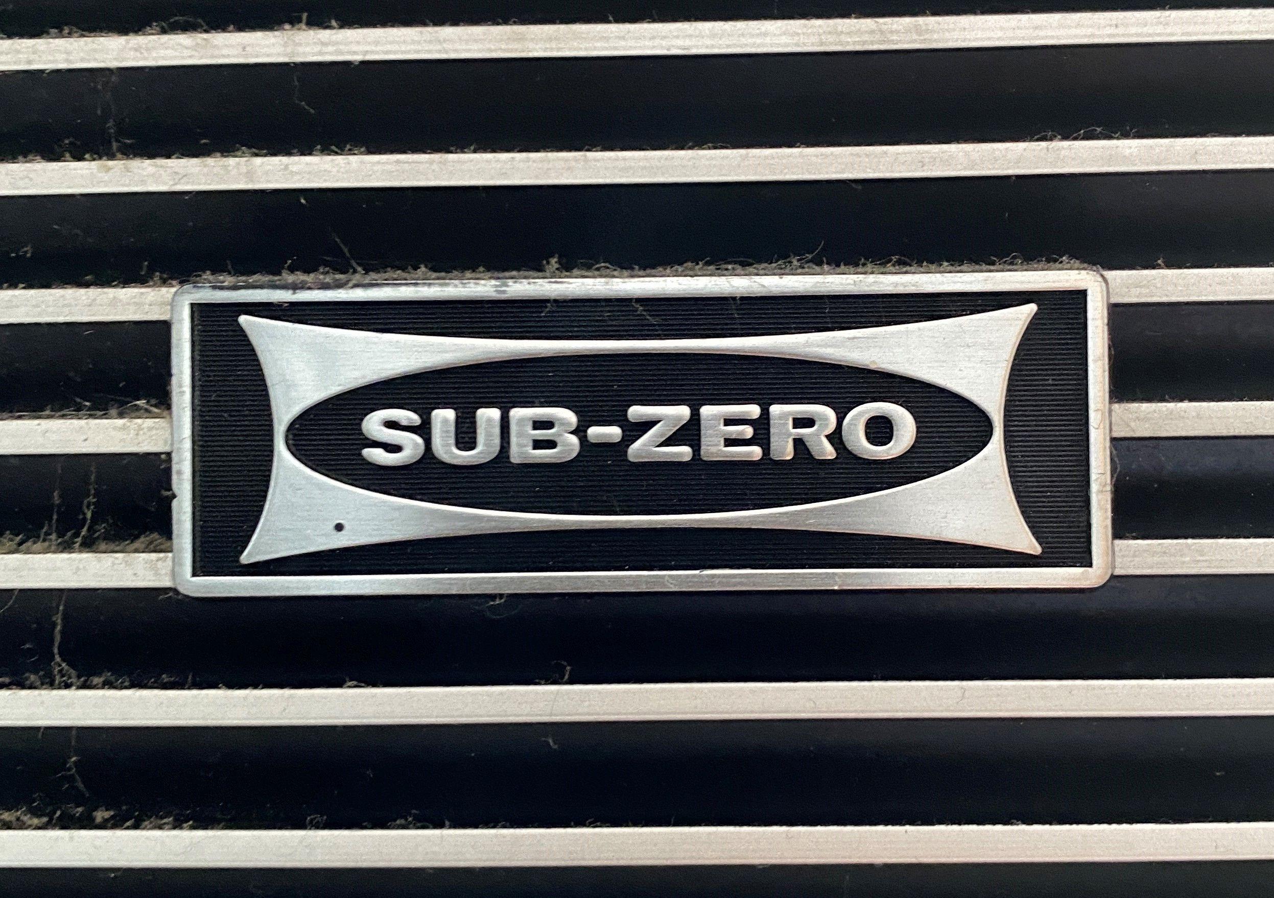 Stainless Steel Finish Sub-Zero model 532 Refrigerator/Freezer