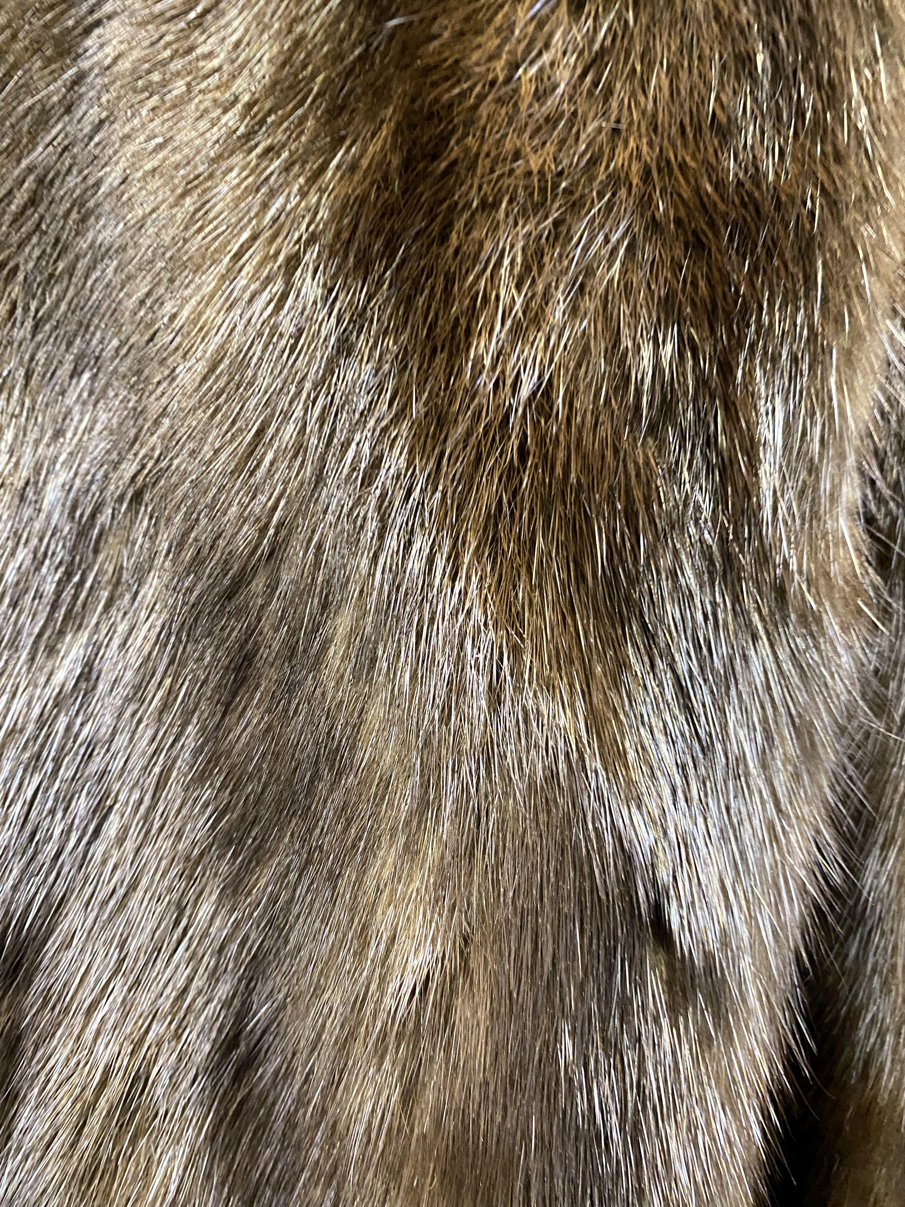 Karl Lagerfeld size 6 Maximillian Collection Fur Coat