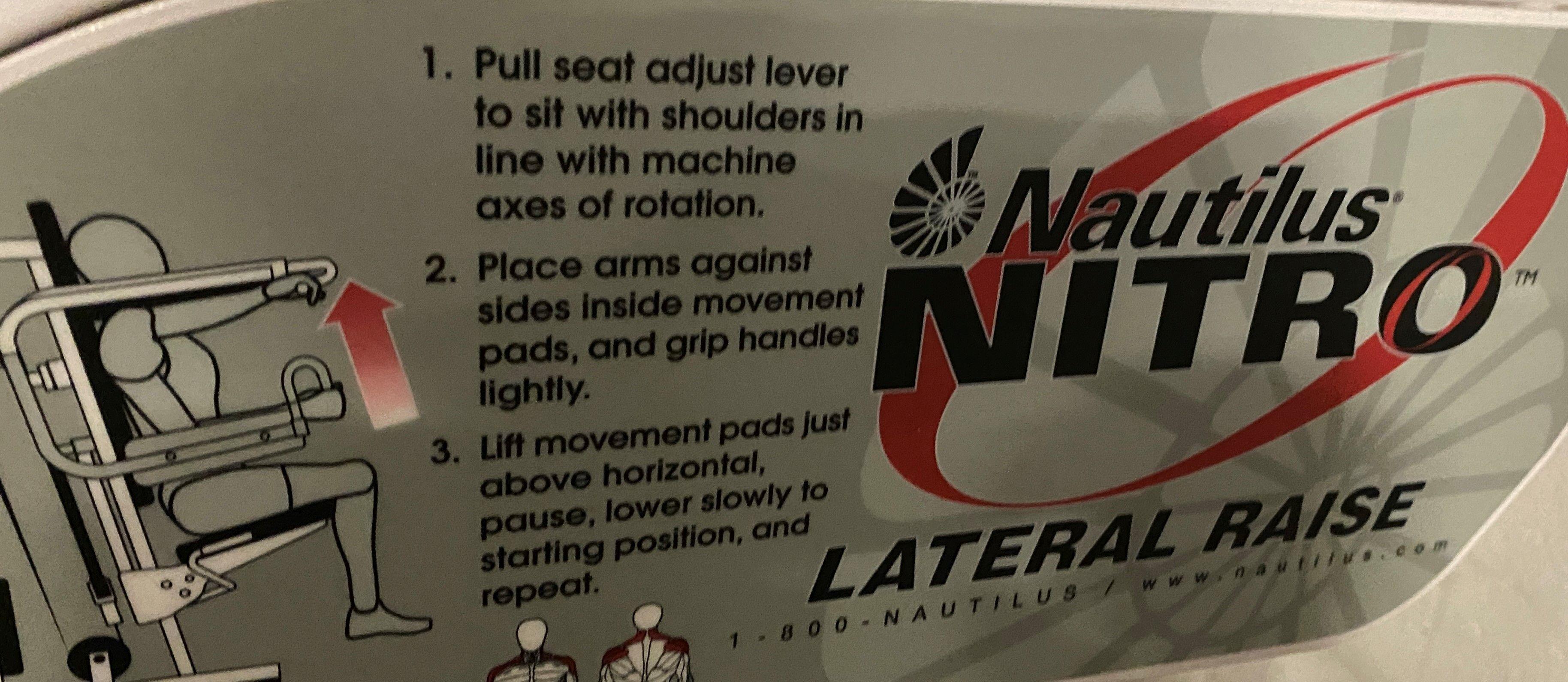 Nautilus Nitro Lateral Raise