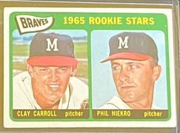 1965 Topps Phil Niekro Rookie Cards