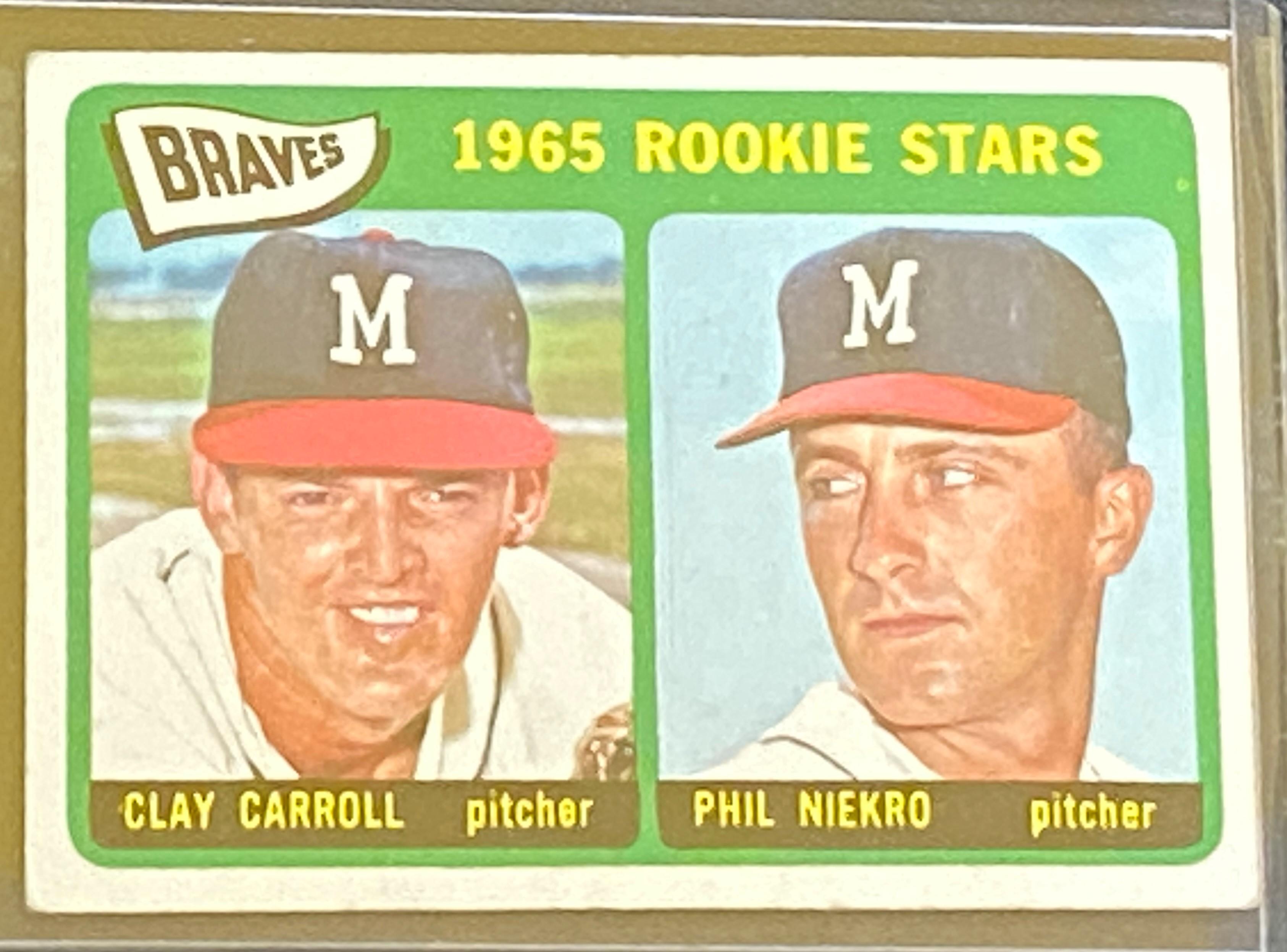 1965 Topps Phil Niekro Rookie Cards
