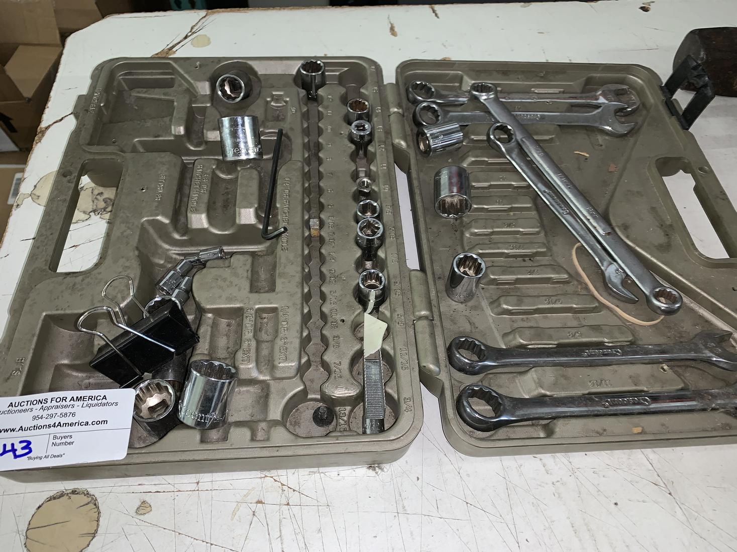 Lot of Assorted Tools and Sockets