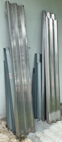 Complete Set Of Aluminum And Steel Window Shutters