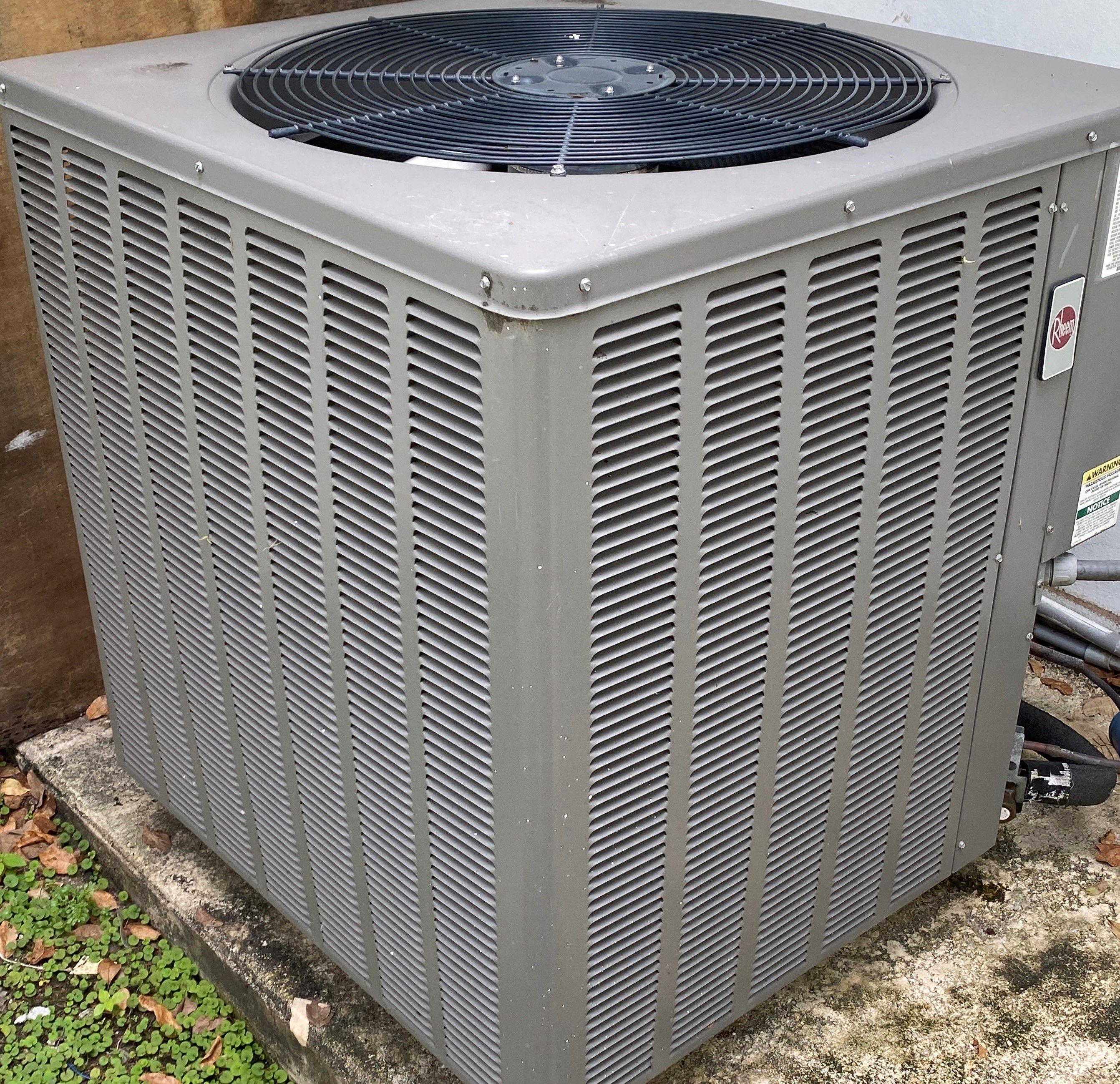 Rheem Late Model 5 Ton Air Conditioning System, With RHLL Series 5 Multi-Position High Efficiency Ai