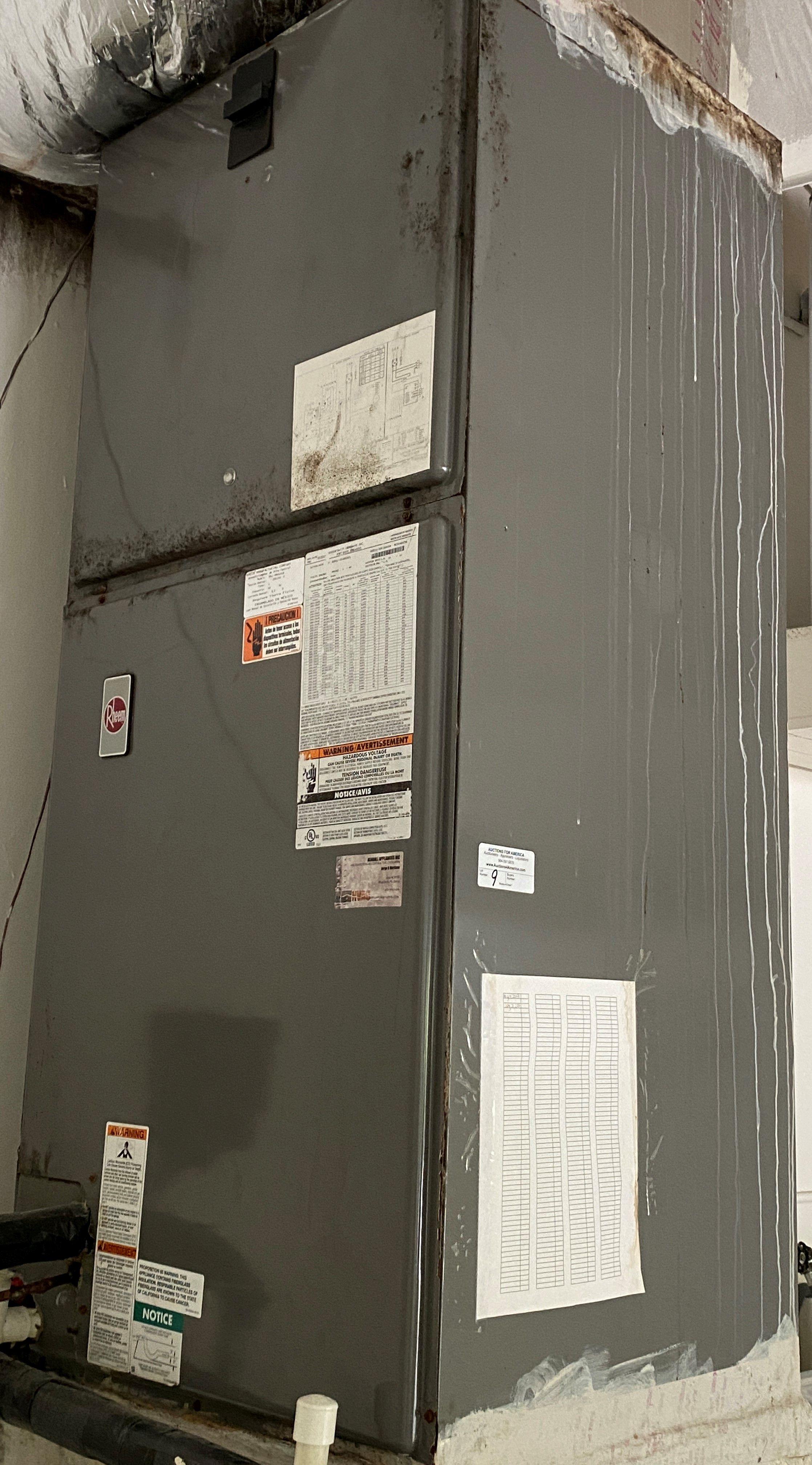 Rheem Late Model 5 Ton Air Conditioning System, With RHLL Series 5 Multi-Position High Efficiency Ai