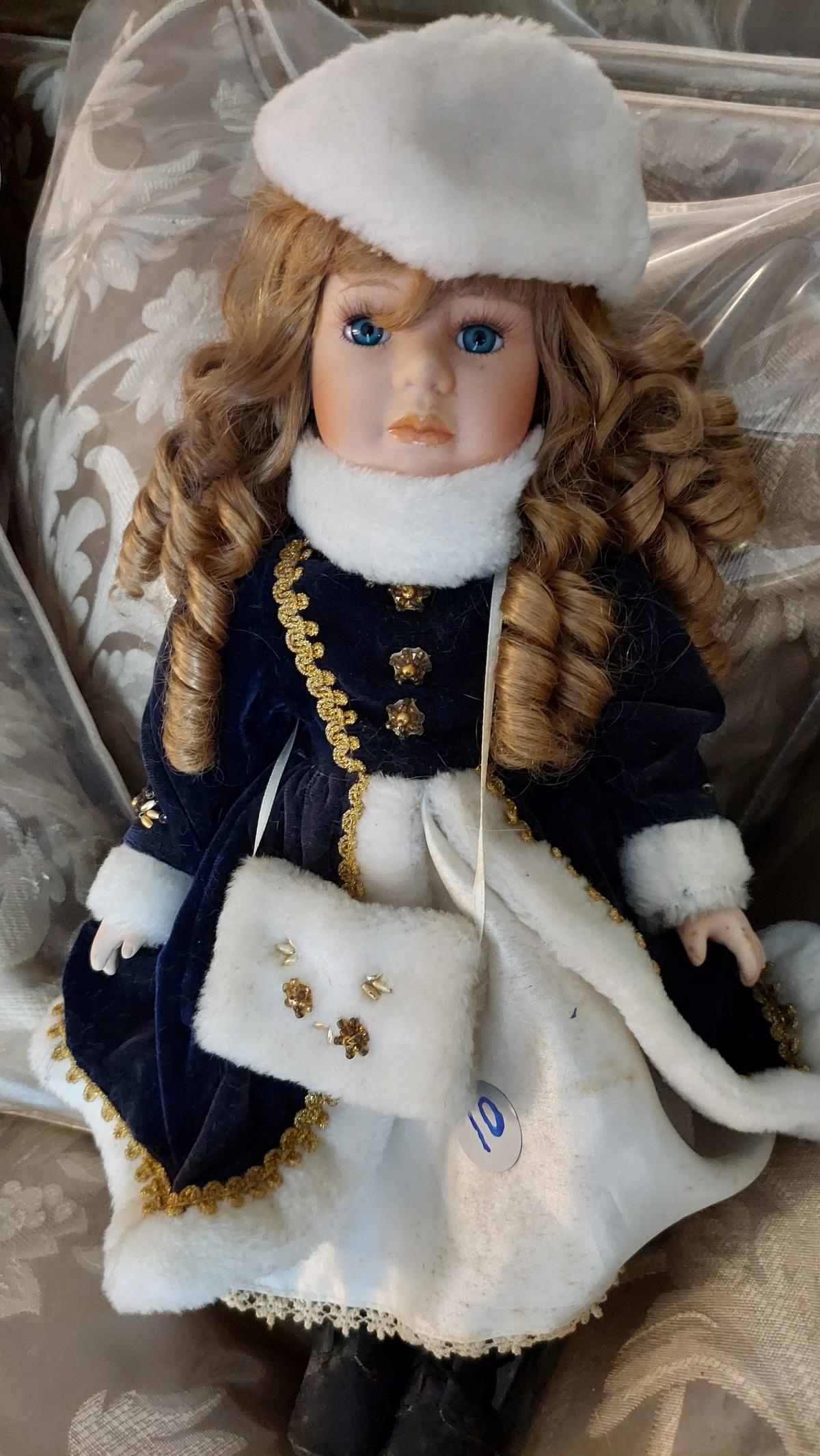 16" Porcelain Doll