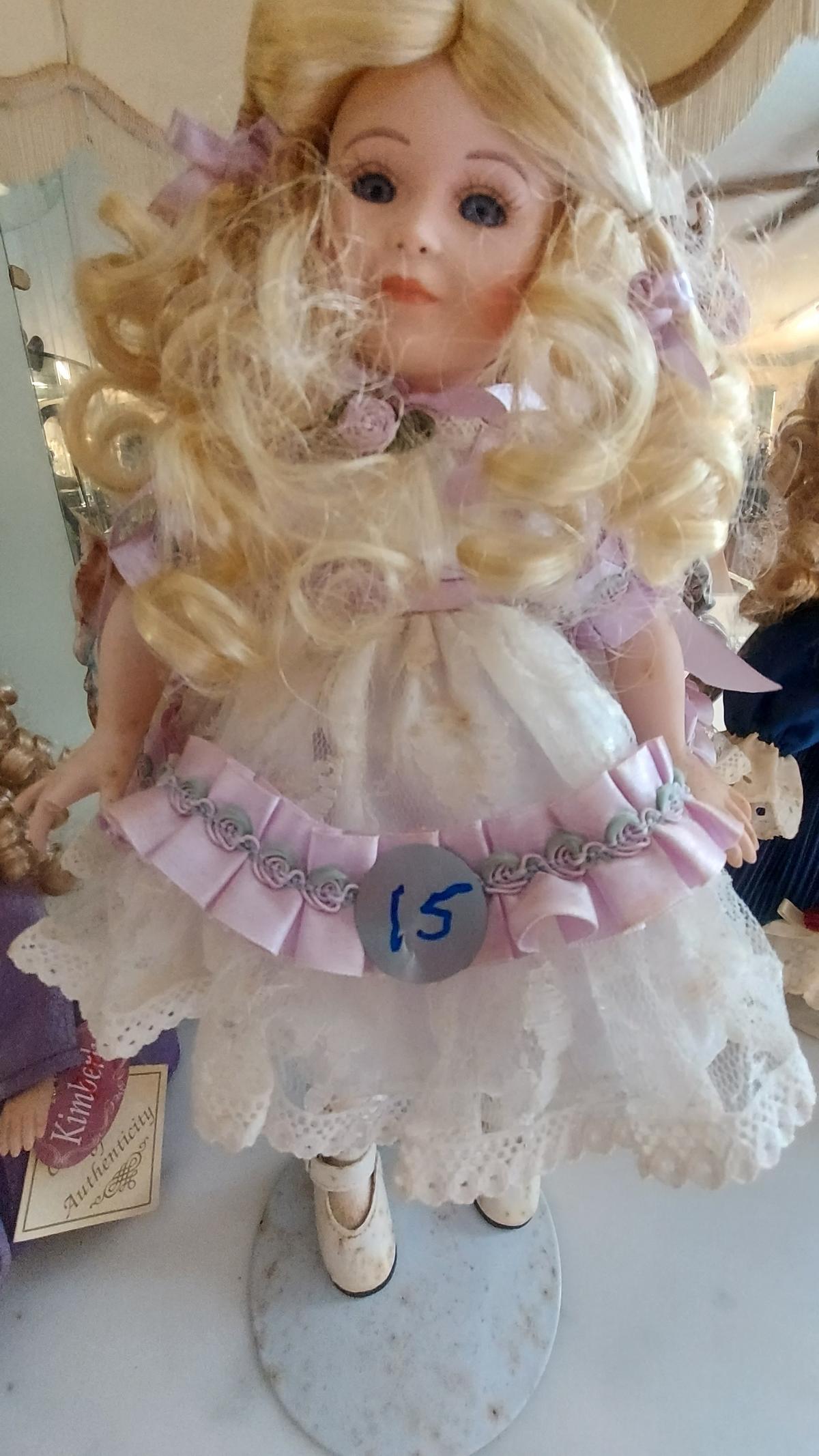 14" Kimberly Porcelain Doll