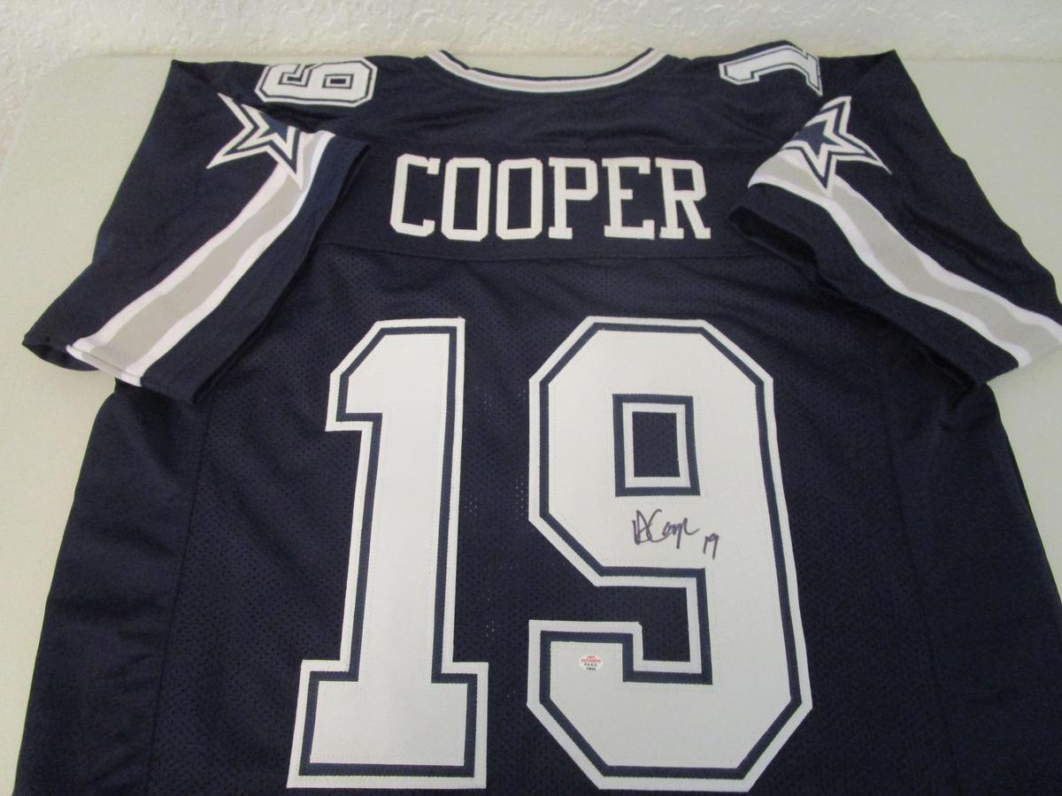 Amari Cooper of the Dallas Cowboys signed autographed football jersey PAAS COA 863