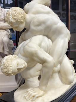 12"W X 12"H Greco-Roman Sculpture By G Ruggiero. Made In Italy