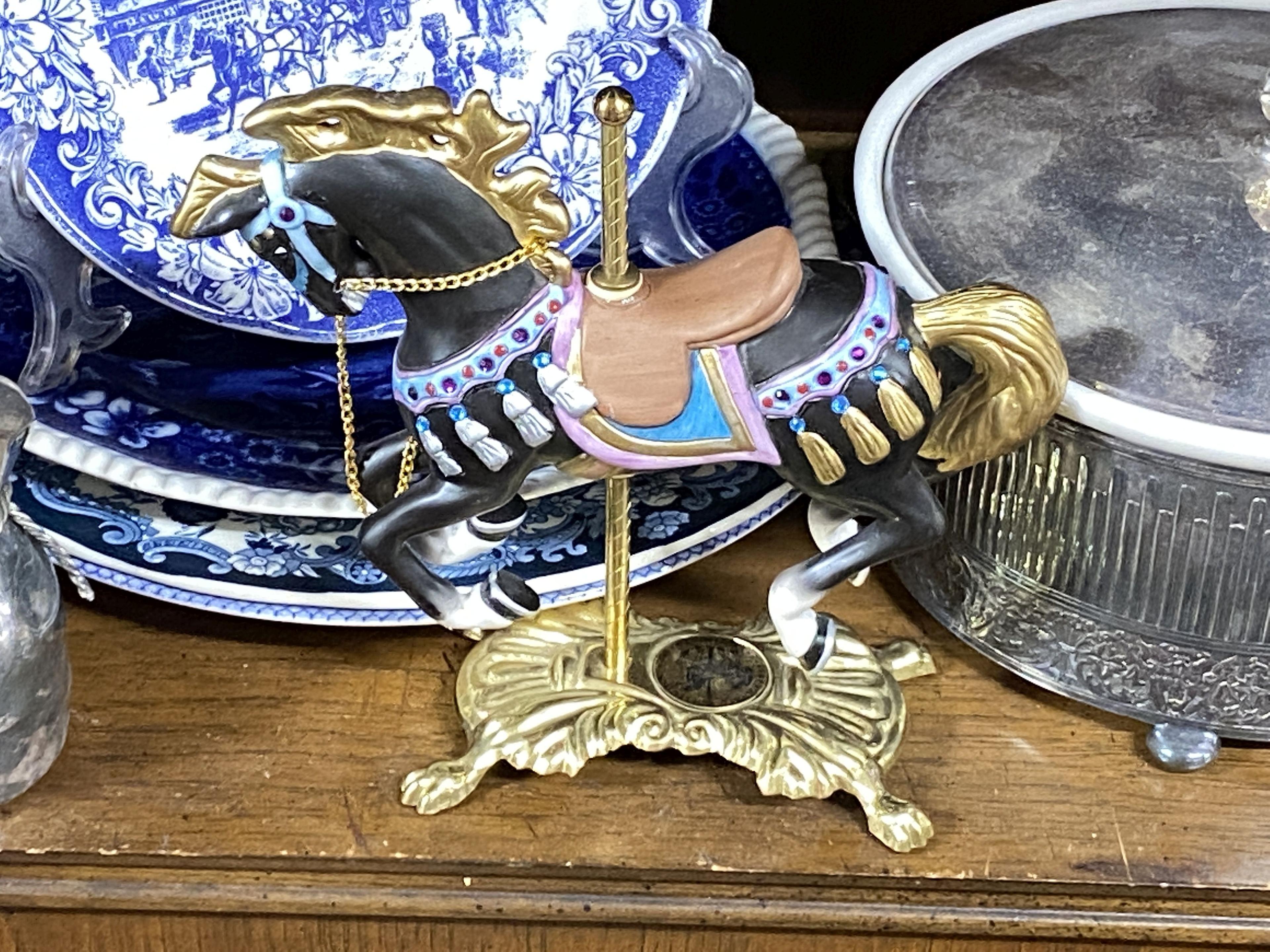 8" Decorative Carousel Horses