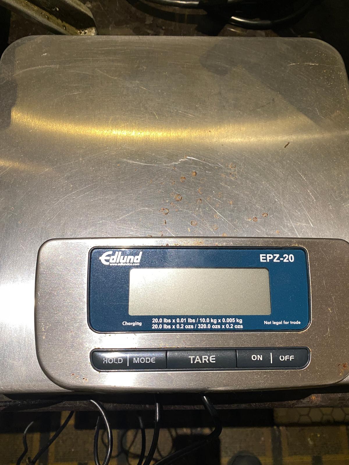 Edlund EPZ-20 Digital 20lbs  Scale